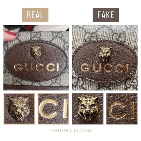 fermasoldi gucci falso|Gucci bag counterfeit logo.